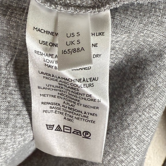 Anthropologie Pilcro Gray Notch Neck Tee - small G3 - Picture 10 of 10